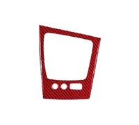 Cadre Autocollant Pour Panneau De Commande De Levier De Vitesse Pour Alfa Pour Romeo 159 2004-2011 PYPFQUMQGR(Carbon red)