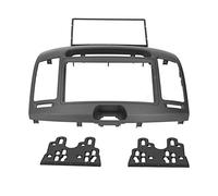 Cadre Autoradio 2Din, Vide Poche Double Din, Compatible Elantra 2006-2011, ABS Gris - Installation Facile, Design Élégant, Lecteur DVD Compatible