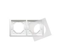kontakt-simon Simon Basic BMR2B/11 5902787801298 Cadre étanche IP44 avec joint d'étanchéité Blanc