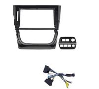 Cadre B'autoradio 2008-2012 pour VW pour Golf 5 pour Voyage 2009-2013 9 Pouces Autoradio Android Cadre Lecteur Tableau Bord Multimédia Intérieur Panneau Autoradio(C)