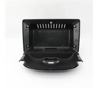 Cadre B'autoradio Adaptateur Cadre Tableau Bord Voiture 9 Pouces Décodeur Android Kit Radio pour Peugeot 206 2004-2008 Panneau Autoradio(A Only Frame)