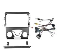 Cadre B'autoradio Adaptateur Cadre Voiture Décodeur Boîte Canbus Kit Panneau Montage Tableau Bord Radio Android pour Mondeo 5 2014 2019 Panneau Autoradio(Frame wire)