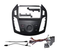 Cadre B'autoradio Adaptateur Fascia Voiture Décodeur Boîte Canbus Kit Panneau Montage Tableau Radio Android pour Transit pour Tourneo Panneau Autoradio(Full Set A)