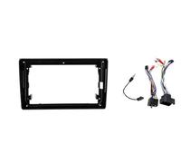Cadre B'autoradio Cadre Radio Android 2 Din pour A4 B6 3 B7 S4 RS4 9 Pouces Panneau D'autoradio Fascia Canbus Décodeur Audio Panneau Autoradio(Frame wire)