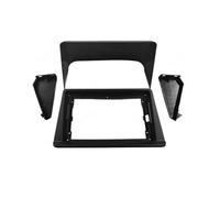 Cadre B'autoradio Fascia D'autoradio 2 Din 9 Pouces pour Pajero Montero V31 Cheetah Kingbox Panneau Adaptateur Plaque Cadre Stéréo Panneau Autoradio