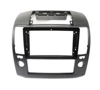Cadre B'autoradio Kit D'installation Tableau Bord 9 Pouces Accessoires Stéréo Autoradio Lecteur DVD Cadre Fascias pour Navara 2006-2012 Panneau Autoradio(Only Frame-Black)