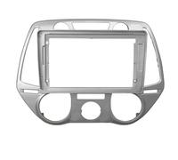 Cadre B'autoradio Voiture 9 Pouces Radio Fascia pour Hyundai pour I20 2008-2012 Cadre Android 2Din MP5 Lecteur Panneau Stéréo Panneau Autoradio(MT Frame)