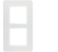 Cadre Berker Q.7 2 plis blanc velours Q.1/Q.3/Q.7 10126189