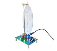 Cadre bleu robuste 5 V lévitation électromagnétique Swing Build Kit de construction à LED Effet de lumière LED Projet de soudure pour étudiant physique