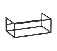 CADRE BRAUER Believe - 79x30x45,5cm - excl. plan de couverture gunmetal biseauté OK-BE80GM