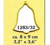 Vervaco Groves + Banks PN-0009472 Cadre en Forme de Cloche Plastique Or 9 x 1 x 9 cm