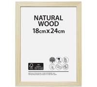 Cadre Brut, l.18 x H.24 cm, bois naturel Naturel G