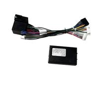 Cadre Cadre de Tableau de Bord Façade de Panneau de Radio 9 Pouces Compatible avec Renault Logan Sandero Dacia Duster Double DIN Seat Leon 2007-2013(Only Cord canbus B)