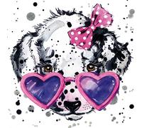 Cadre CAGNOLINA AVEC LUNETTES DE COEUR G2366 PINTDECOR