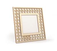 Cadre Cannage Carré 17x17x1cm