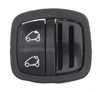 Cadre central pour interrupteur de bouton de tableau de bord, pour Smart Fortwo 451 2007-2014, garniture de panneau de commande intérieur, remplacement direct OE 4518203810/4518203910/4518204310