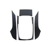 Cadre Changement Vitesse Console Centrale Acier Inoxydable, Garniture Couverture Décorative Pour A6 C7 2012 - 2018, Accessoires D'intérieur De Style De Voiture décoration(Carbon 2)
