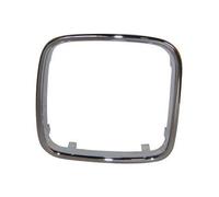 Cadre chromé droit sur grille de calandre étroite largeur 37cm pour BMW Série 5 E34 Berline et Touring phase 1 (-03/1994) - côté passager