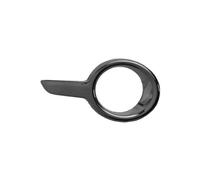Cadre chromé feu anti-brouillard avant droit chromé et noir Peugeot 208 2012-2015 - 1611653680