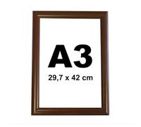 Cadre Clic-Clac A3 finition Bois Noyer