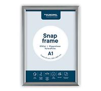 Generique Cadre clipsable A1 25 mm aluminium anodisé argent fixation murale
