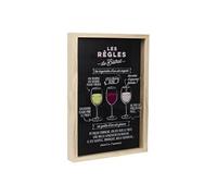 Cook Concept Cadre collecteur de bouchons en liège KV7405 Noir 32 cm – Pratique, décoration murale
