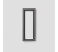 Cadre combiné KR 611-3/1-0 DG gris foncé-mica (200038736-00)