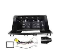 Cadre Compatible avec Mazda 3 2014-2019 : autoradio 9 Pouces, Faisceau de câbles, Accessoires, Navigation, Tableau de Bord, câble, Cadre, CANbus Cadre de Tableau de Bord(17-19Mazda3 High-End)