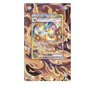 Cadre compatible avec Pokémon - Flareon Ex 146/131 - Évolutions prismatiques - Vitrine de protection étendue - Festival Terastal