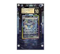 Cadre compatible avec Pokémon Vaporeon Ex 149/131 - Évolutions prismatiques - Pokémon CGC - Boîte de protection étendue pour cartes - Festival Terastal