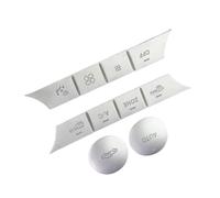 Cadre Console Centrale Compatible Avec Benz Pour W166 Pour W164 2012 2013 2014 2015 10Pièces Voiture Console Centrale Climatisation Bouton Couverture Garniture Accessoire