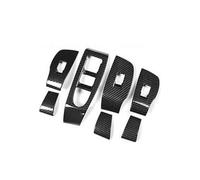 Cadre Console Centrale Pour Mazda 3 Axela BP Pour CX-30 DM 2020 2021 2022 2023 Couvercle De Bouton Commutation Levage Vitre Voiture Autocollant Garniture(For Left Hand Drive)