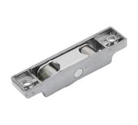 Cadre coulissant en acier inoxydable pour rouleau de poulie de fenêtre, roue en alliage de zinc pour rail à battant, guide plat/fente de type 88, roulement à noyau en cuivre, matériel de rechange (2#)
