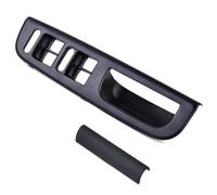 Cadre Couverture Couvercle Bouton Commutateur Lève-vitre Serrure Porte Plastique Noir Compatible avec VW Golf 4 Bora Passat B5 B5.5 Sharan Skoda Superb 1 Seat Alhambra