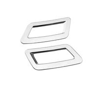 Cadre Couverture Garniture Pour Nissan Pour X-Trail Pour Xtrail T32 14-22 Couvercle Ventilation Voiture AC 2Pièces Autocollant Sortie Climatisation Avant Accessoires Intérieurs
