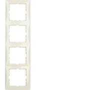 hager polo Berker/B.Quadrat Cadre 4 voies Crème 5310148982 5907561849732