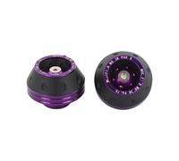 Cadre Curseur Carénage Moto Lot De 2 Protections Universelles pour Roues Moto, en Alliage D'aluminium, Protection Contre Les Chutes