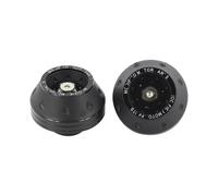 Cadre Curseur Carénage Moto Lot De 2 Protections Universelles pour Roues Moto, en Alliage D'aluminium, Protection Contre Les Chutes