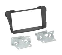 Cadre d’encastrement Autoradio 2-DIN Double DIN Pour Hyundai i40 VF Noir Mat