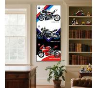 Cadre d’Exposition Mural en Acrylique pour Lego 42130 42159 42107 Technic Moto pour BMW, pour Yamaha, pour Ducati - Tableau Suspendu pour Collectionneurs & Décoration Cadeau