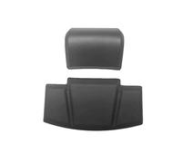 Cadre d'accoudoir Accessoires de moto coussin de dossier de passager noir confortable mousse PU coussin de coque arrière universel Dossier Passager