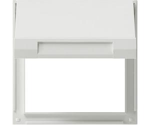 Cadre d'adaptation Gira avec couvercle TX44 blanc pur - 065466