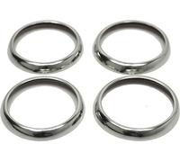 Cadre d'aération Cadre d'aération pour Mercedes Citan brillant acier inoxydable chromé 4pcs