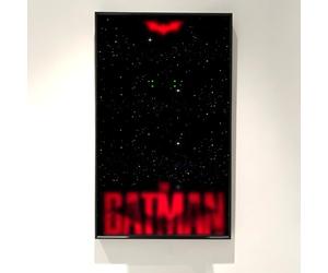 Cadre d'affichage Compatible avec Lego 76328 - DC Batman Classic TV Series Batmobile Building Set, Panneau de Mur d'affichage Compatible avec Lego, Taille : 75x45 cm