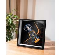 Cadre d'affichage Compatible avec Lego Speed Champions La Voiture de Course de Formule 1 McLaren 2023, Panneau de Mur d'affichage Compatible avec Lego 76919 , Taille : 20x20 cm