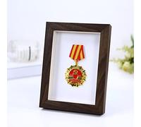 Cadre D'Affichage De MéDaille,Cadre pour Afficher des médailles,pour Cadre Profond 3D pour Afficher Les médailles de Guerre/Militaire/Sportif,vitrine en Bois pour Les médailles&Les insignes d'honneur