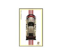 Cadre d'affichage mural compatible avec L-EG-O 42096 Porsche 911 RSR - 80 × 50 cm - Vitrine murale pour voiture de course Technic - Cadeau pour adultes et amateurs de voiture (modèle non inclus