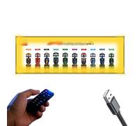 Cadre d'affichage mural pour modèle de voiture LEGO F1 - Cadre d'impression artistique pour Technic Speed Champions 10 en 1, compatible avec LEGO F1, décoration murale pour les amateurs de LEGO