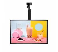 Cadre d'affichage mural ultra-mince, Panneau de menu rétroéclairé par LED, cadre instantané, fixation murale, double orientation, tailles multiples(Horizontal Screen,40 * 60cm)