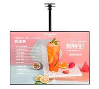 Cadre d'affichage rétroéclairé à LED pour menu, Panneau de menu mural à LED, boîte lumineuse, plusieurs tailles(Horizontal,50X60cm)